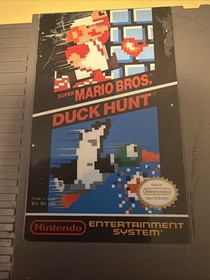 Cartucho de juego Nintendo Super Mario Bros. / Duck Hunt para Nintendo NES sin probar