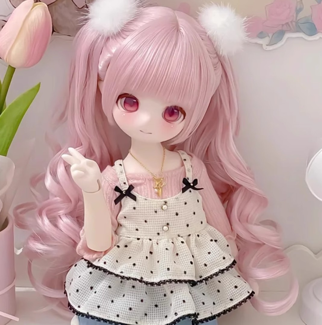 1/4 BJD Doll puyoodoll kumako egg Normal Color L13-Free Face Make