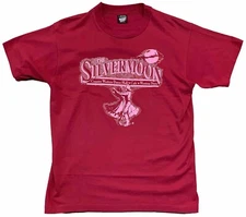 The Silvermoon Country Western Dance Hall Cafe Vintage T-Shirt Size Large Pink