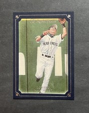 2007 UD Masterpieces Deep Blue Linen Frame /75 Ichiro Suzuki #43