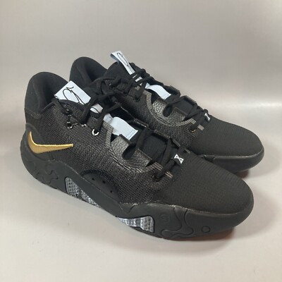 Size Nike PG Black Metallic Gold