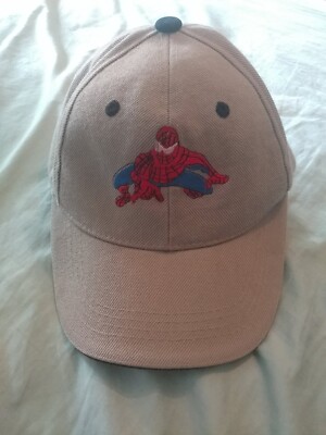 Marvel Spiderman Boys Youth One Size Adjustable Spider Sense Baseball Cap Hat