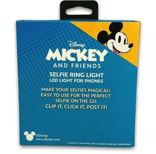 Disney Mickey Mouse And Friends Selfie Ring LED Light For Cellphones Phone - 第 6/12 張圖片