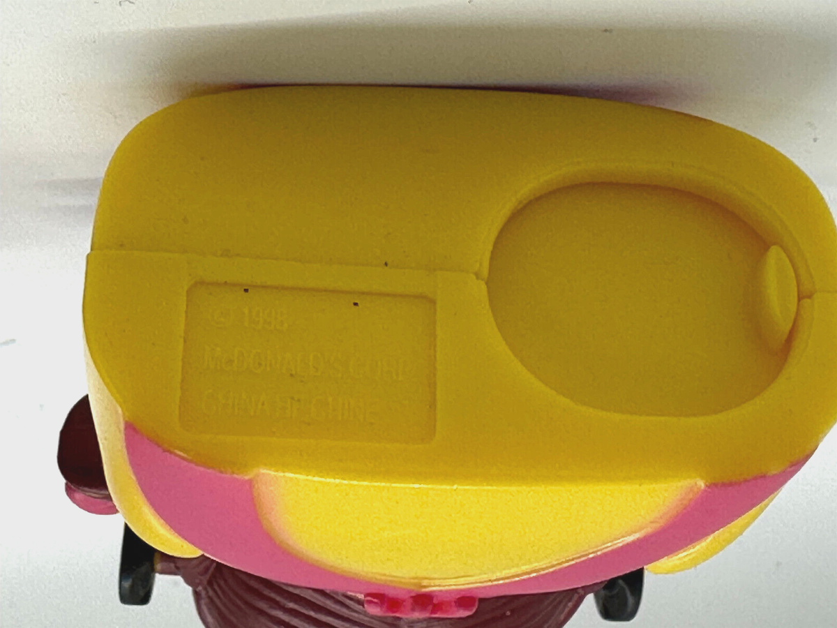 McDonald's Halloween 1998 Candy Dispenser Toy Grimace Ronald