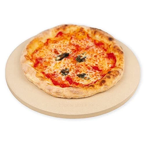 12 Inch Pizza Ceramic Stone for Grilling Bread Baking Stone for Oven