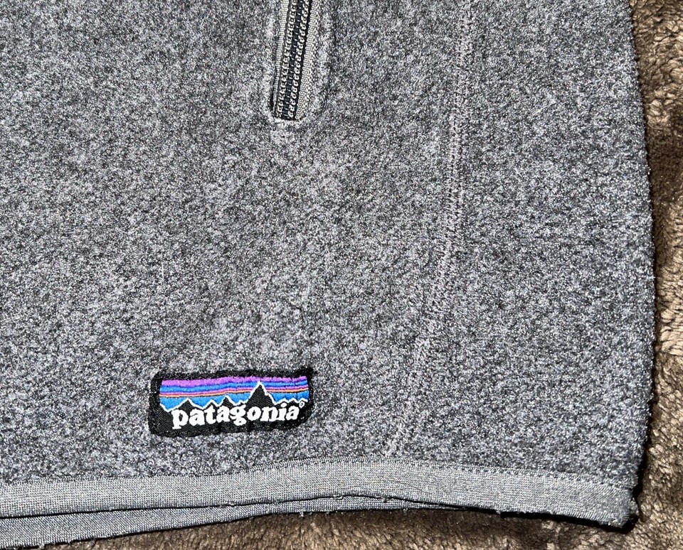 Patagonia Synchilla mens Grey Fleece Vest Size Large eBay