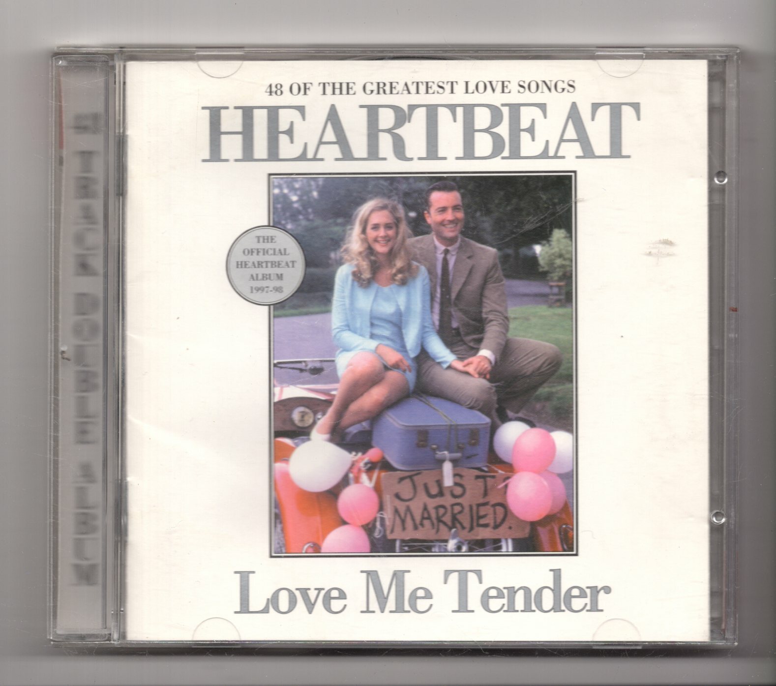 (JN806) Heartbeat, Love Me Tender, 48 tracks various artists - 1997 double CD
