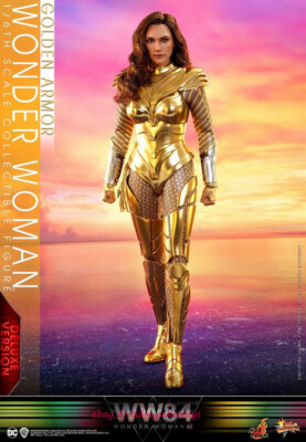 HOTTOYS Wonder Woman Golden Armor WW84 Standard Ver. 1/6 Figure IN
