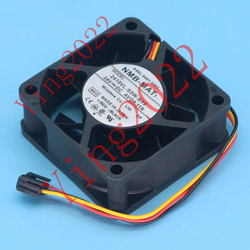 2410VL-S5W-B59 24V 0.11A A90L-0001-0581 For FANUC New NMB Fan Free SHIP - Image 2 of 4
