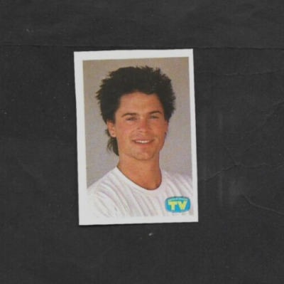 1987 Italian Sorrisi E Canzoni TV #174 ROB LOWE Movie Star Card