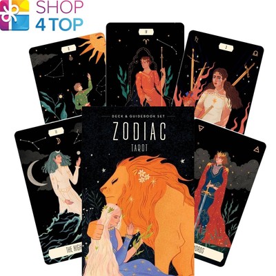 ZODIAC TAROT CARDS DECK & GUIDEBOOK SET US GAMES SYSTEMS