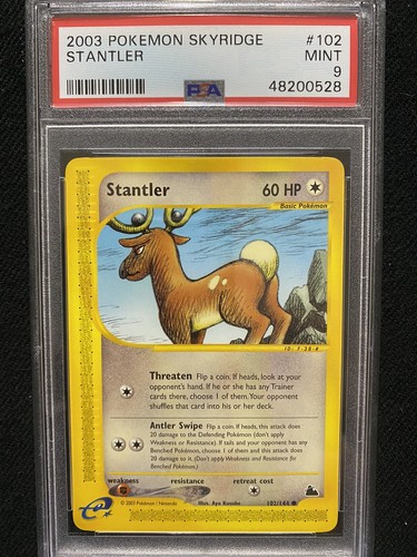 Stantler graded PSA 9 for sale on eBay