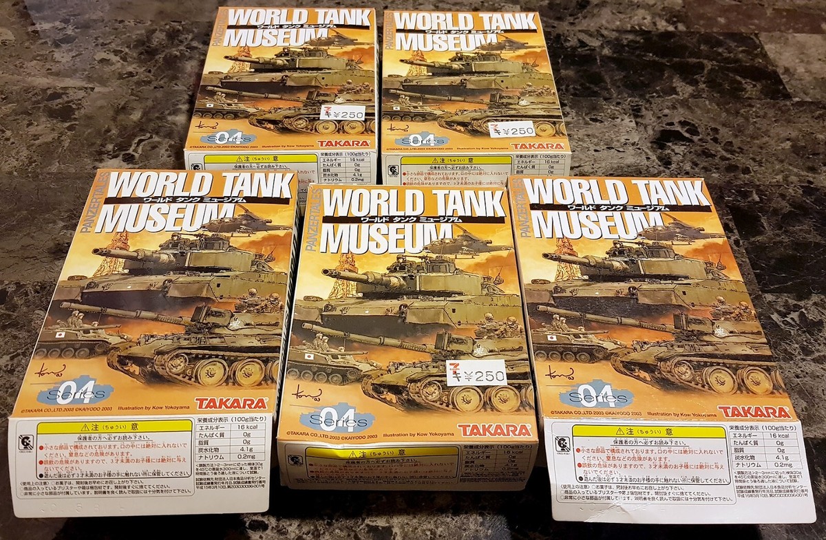 1/144 Takara World Tank Museum Series 4 LOT 6 - 57, 60, 69