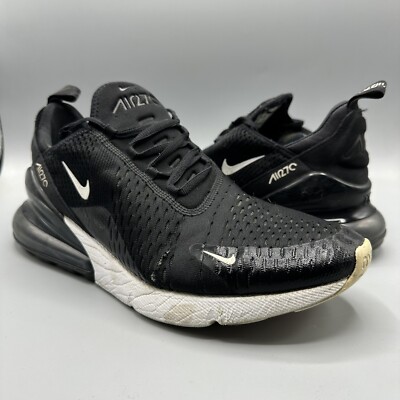 Size 10.5 - Nike Air Max 270 Black White No Box 888412057610 | eBay