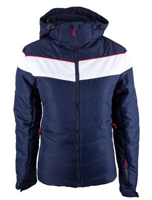 Damen Skijacke Snowboardjacke Schneejacke Winterjacke Schwarzblau