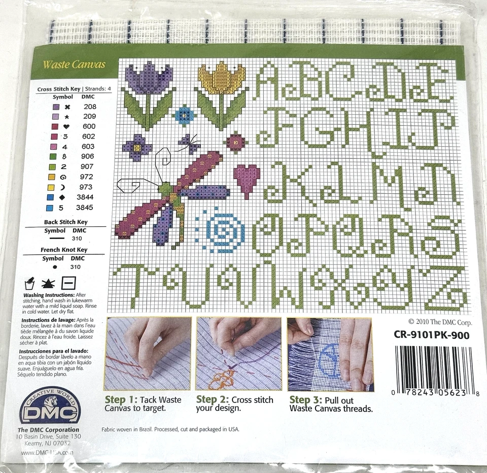 CHARLES CRAFT CR-9101PK-900 CRAFT WASTE CANVAS 12"x18" 8.5CT - Lot of 3 - Image 2 of 2