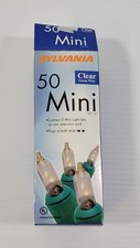 PV) Sylvania 50 Mini Bulb Christmas Tree Ligh...