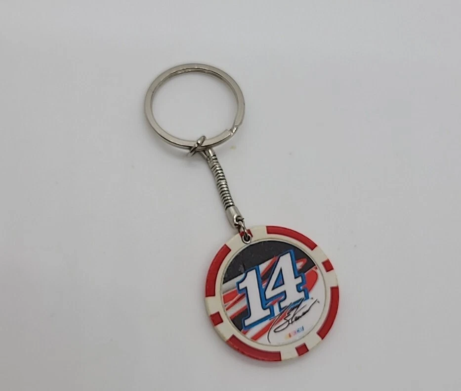 Tony Stewart Wincraft #14 Bass Pro Shops Nascar Key Ring - Image 3 of 4