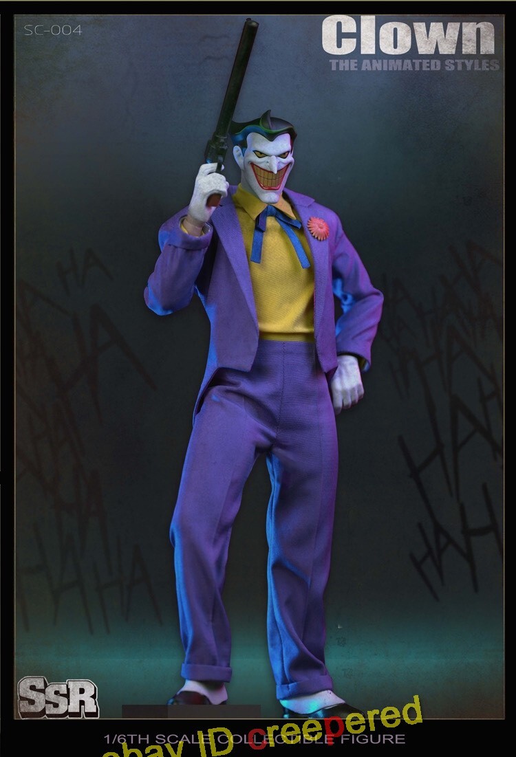 SSRTOYS 1/6 Clown アニメ.Ver SSC004 SSR SRTOYS The Joker The Animated Clown 1/6 Action Figure 12