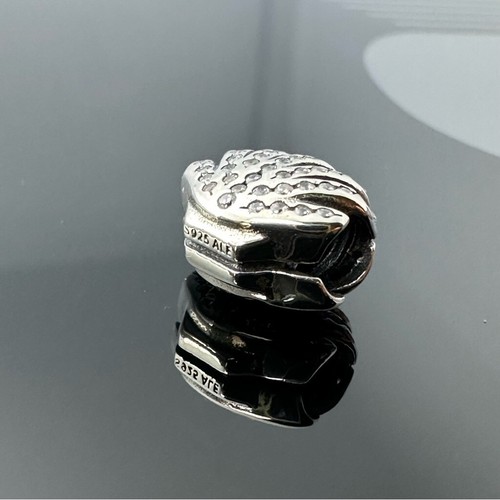 Pandora Shell Ariel Sea Ocean Summer Silver Charm 925 Ale CZ with gift box - Picture 2 of 7