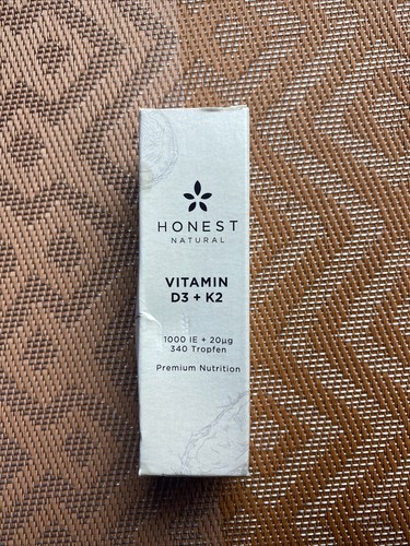 Honest Natural Vitamin D3 +K2 10ml Neu | eBay.de