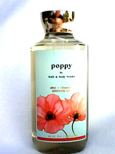Bath Body Works Poppy fragrance Shower Gel Body Wash Cleanser 10 oz NEW