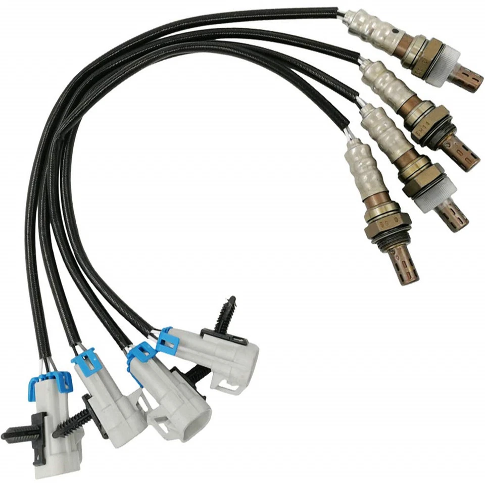 Sensor de oxígeno aguas arriba y aguas abajo 4 piezas 234-4256 234-4668 para GMC Yukon 6,2 L 2008-2014 Foto 4 de 4