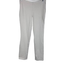 Belle by Kim Gravel Women's Reg. Flexibelle Slim Straight-Leg Pant Grey 10 Size