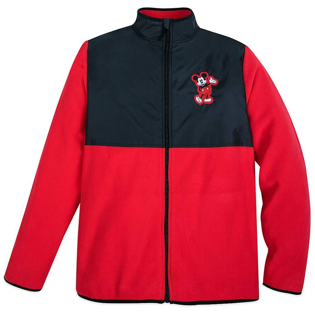 Mickey fleece best sale jacket