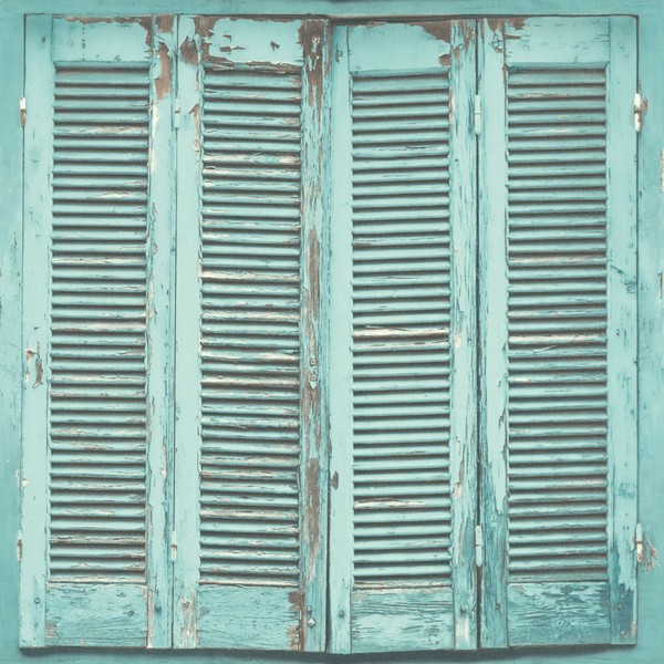 Rasch Textil Greenhouse Tapete 138884 Fensterladen TüRkisgrüN Vliestapete Vlies-image