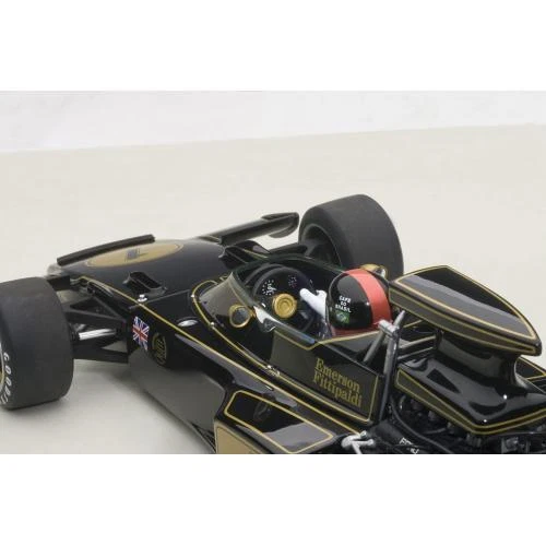 1:18 Autoart Lotus 72E F1 #1 Season 1973 E.Fittipaldi With Figure AA87328 Modell - Immagine 4 di 4