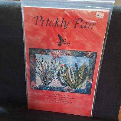 Prickly Pear Cactus Southwest Quilt 16x21'' NEW #105 Lady Hawk Designs Arizona 