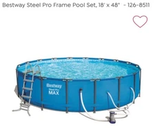 Bestway Steel Pro Frame 18x48 Pool Set