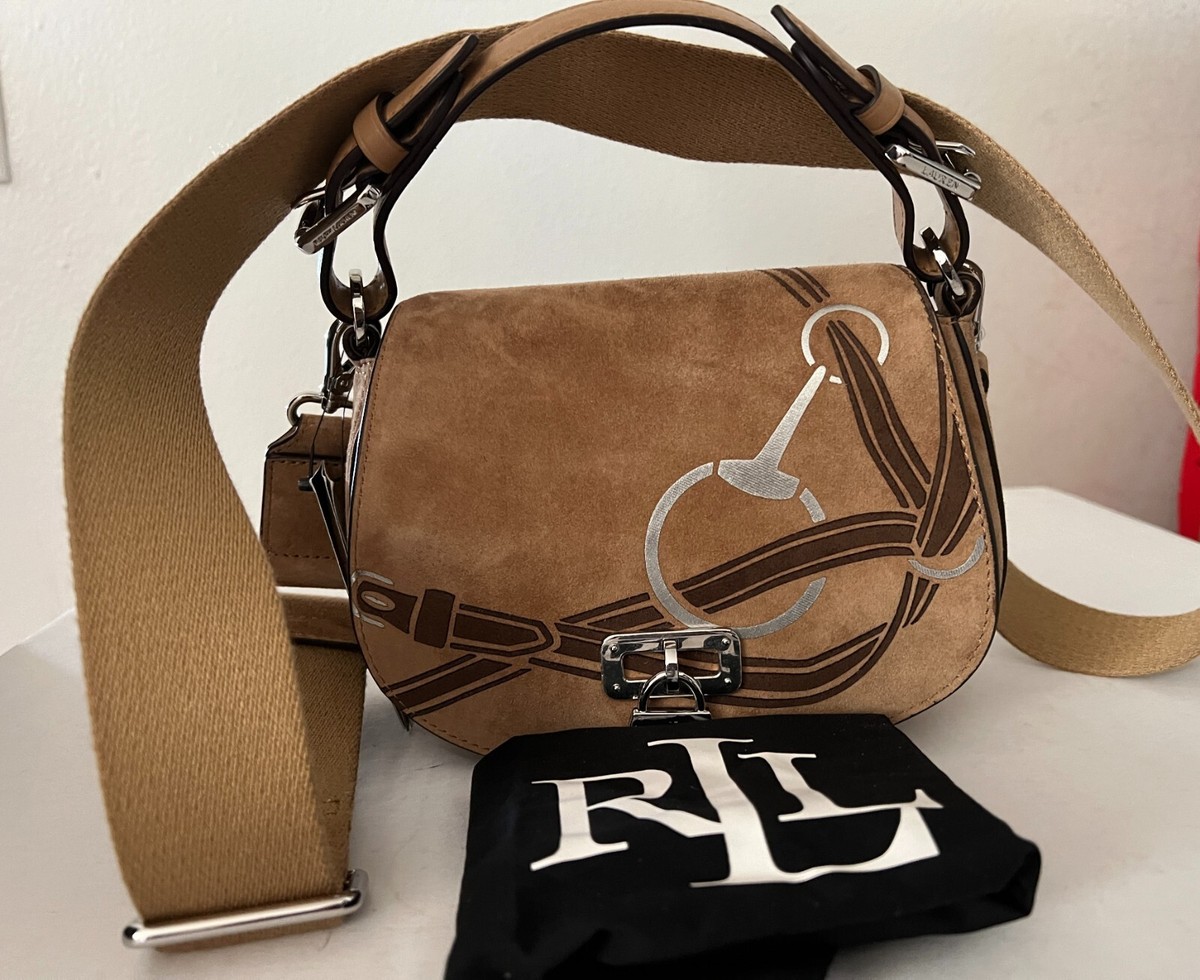 【Lauren RALPH LAUREN】スエード Medium コンバーチブル バッグ LAUREN RALPH LAUREN SUEDE MEDIUM TANNER CROSSBODY BAG NWT | eBay