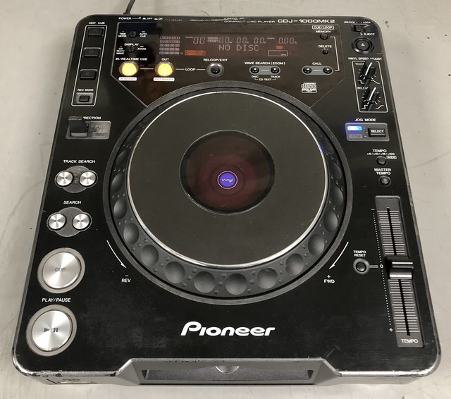 Pioneer CDJ1000MK2 Turntable DJ Equipment for sale online eBay