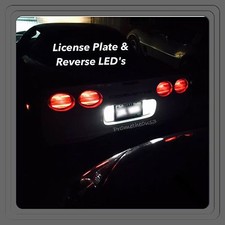 1997-2004 c5 Corvette Crisp White Reverse (Back-Up) LED lights