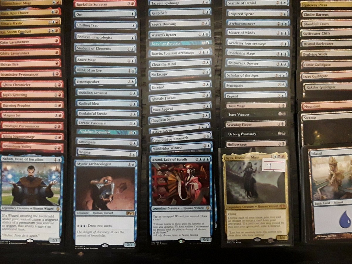 MTG Commander Deck Kess, Dissident Mage Magic the Gathering Grixis Wizards  | eBay
