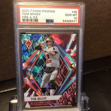 2020 Phoenix Fire And Ice Cracked Ice /50 TOM BRADY LAST SUPER BOWL WIN MVP