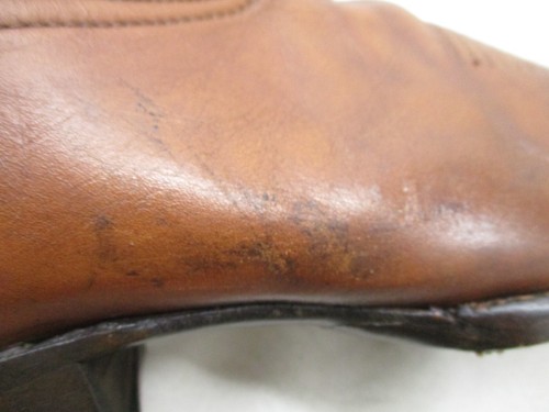 Vintage Tony Lama Brown Leather Cowboy Boots Mens Size 11.5 B Style 5084 - Picture 10 of 14