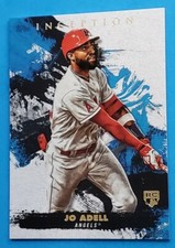 JO ADELL RC 2021 TOPPS INCEPTION BASEBALL BASE ROOKIE CARD #20 ANGELS 🔥🔥📈📈⚾️
