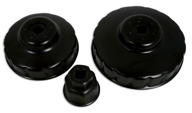 Laser 4426 Oil Filter Wrench Set 3pc -for Renault