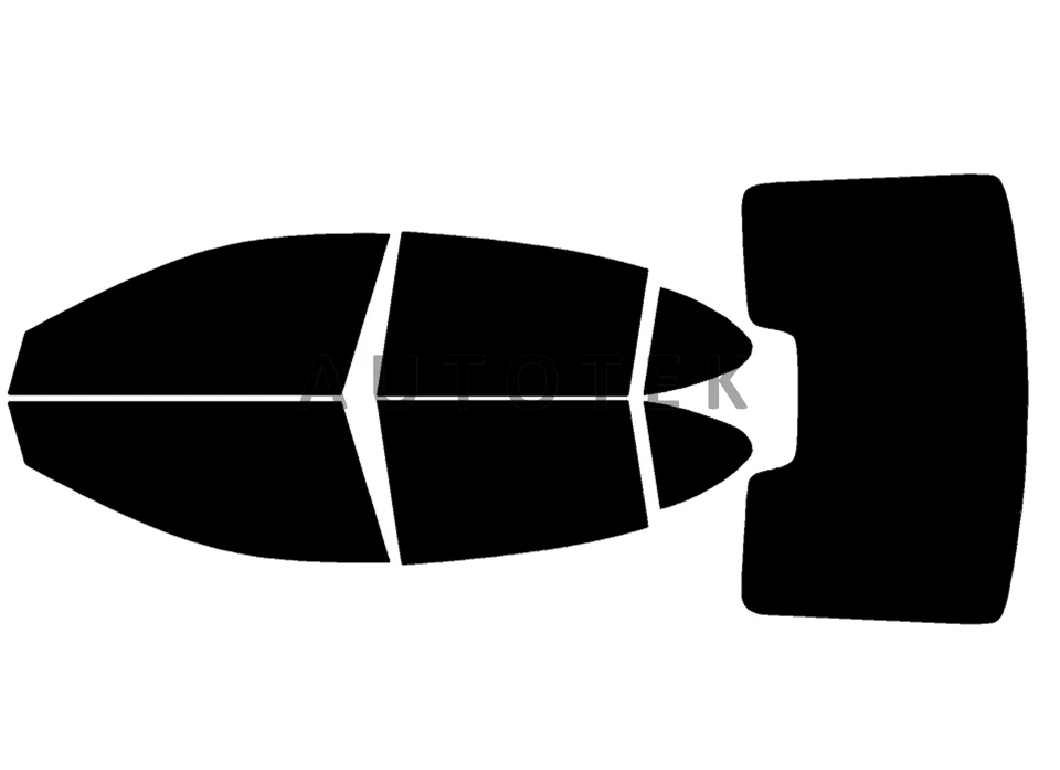 PreCut All Sides + Rear Windshield Film Any Tint Shade % For Acura TLX 2015-2020 - Image 3 of 4