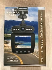 Merch Source Unisex Video Dashboard Security Camera, Black, One Size