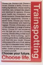 Trainspotting MAGNET 2" x 3" Refrigerator Locker Poster Movie Image 1