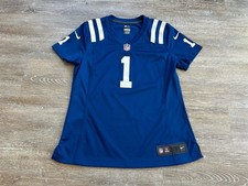 Indianapolis Colts #1 Pat McAfee NFL Football Jersey Nike Womens Sz M On Field