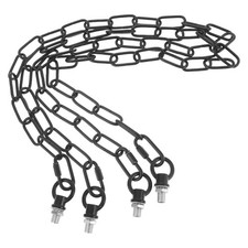 2 Sets Garden Bridge Guardrail Swing Hanging Chain Metal Decorative for