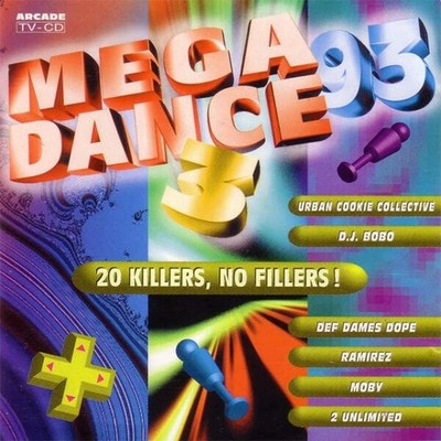 Various Mega Dance 93 - Part 3 (CD) (UK IMPORT)