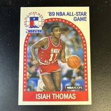 1989-90 NBA Hoops Isiah Thomas #177 All-Star Game Detroit Pistons