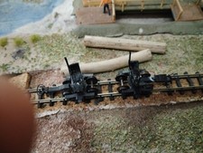CONJUNTO DE 2 CARROS BOGIES. TRANSPORTE DE TRONCOS GRANDES .....
