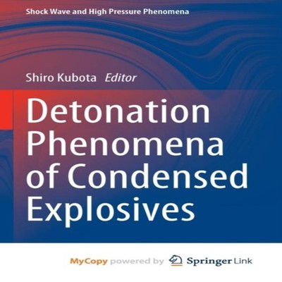Detonation Phenomena of Condensed Explosives Springer Nature B.V.